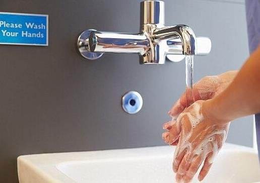 Cierto tiempo, lávese las manos más saludable